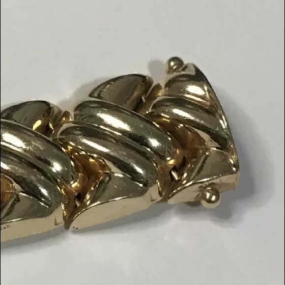 14K fine gold bracelet - Picture 7 of 11